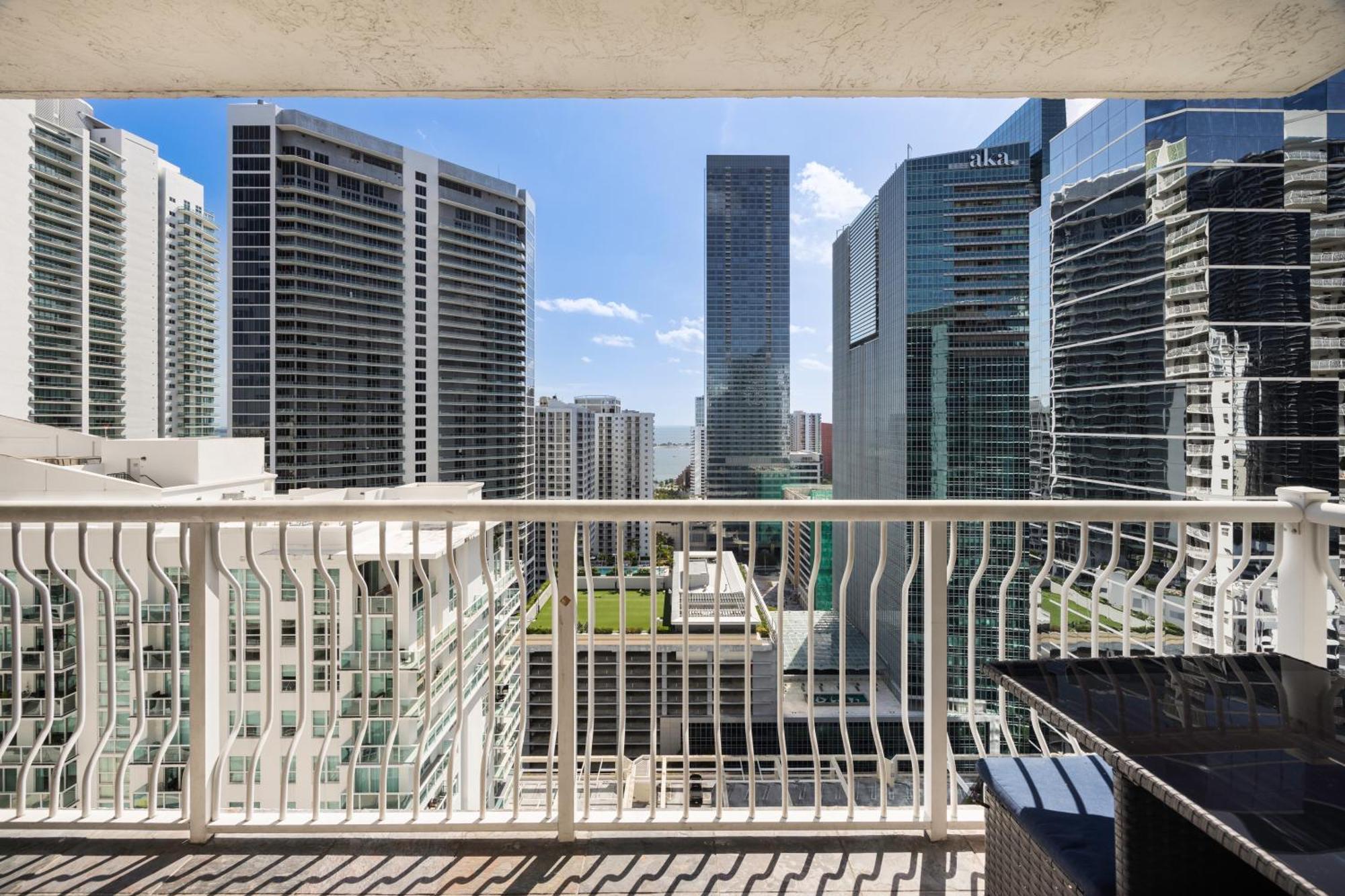 Two Bedroom Oceanview Apartment In Brickell Miami Zewnętrze zdjęcie