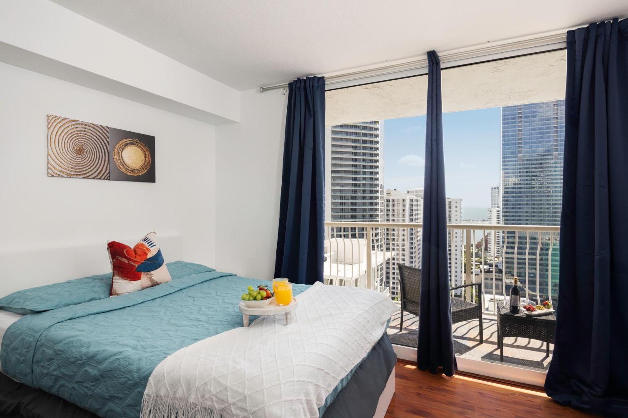 Two Bedroom Oceanview Apartment In Brickell Miami Zewnętrze zdjęcie